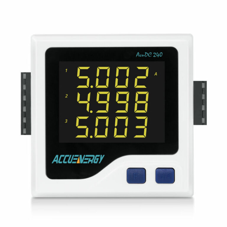 Accuenergy AcuDC 240 Series - DC Power Meters – Electro-Meters