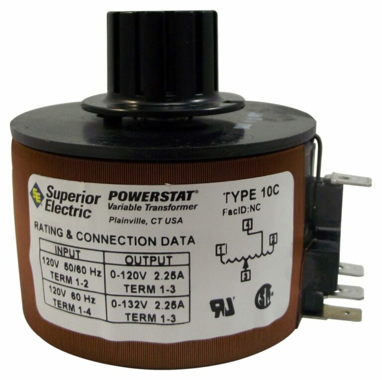 Superior Electric 10C-12C Series - POWERSTAT Variable Transformers ...